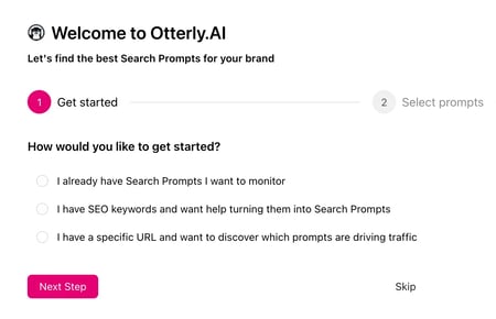 Otterly.AI setup support