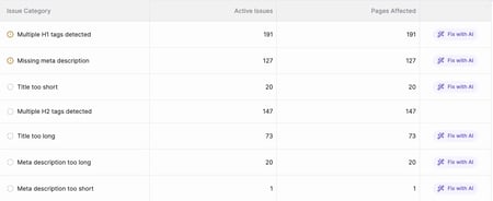 SEO Site Audit
