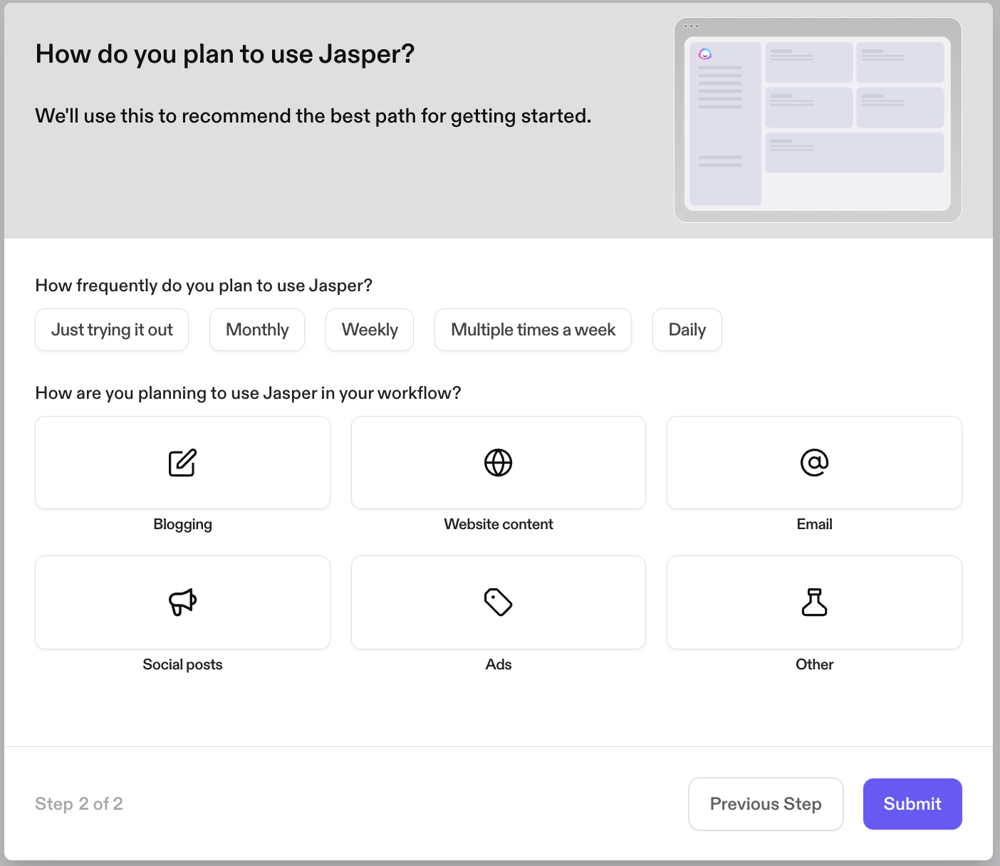 jasper onboarding